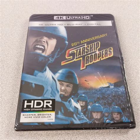 starship troopers blu ray|Starship Troopers 4K Blu